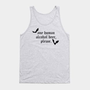 Human Beer Tank Top